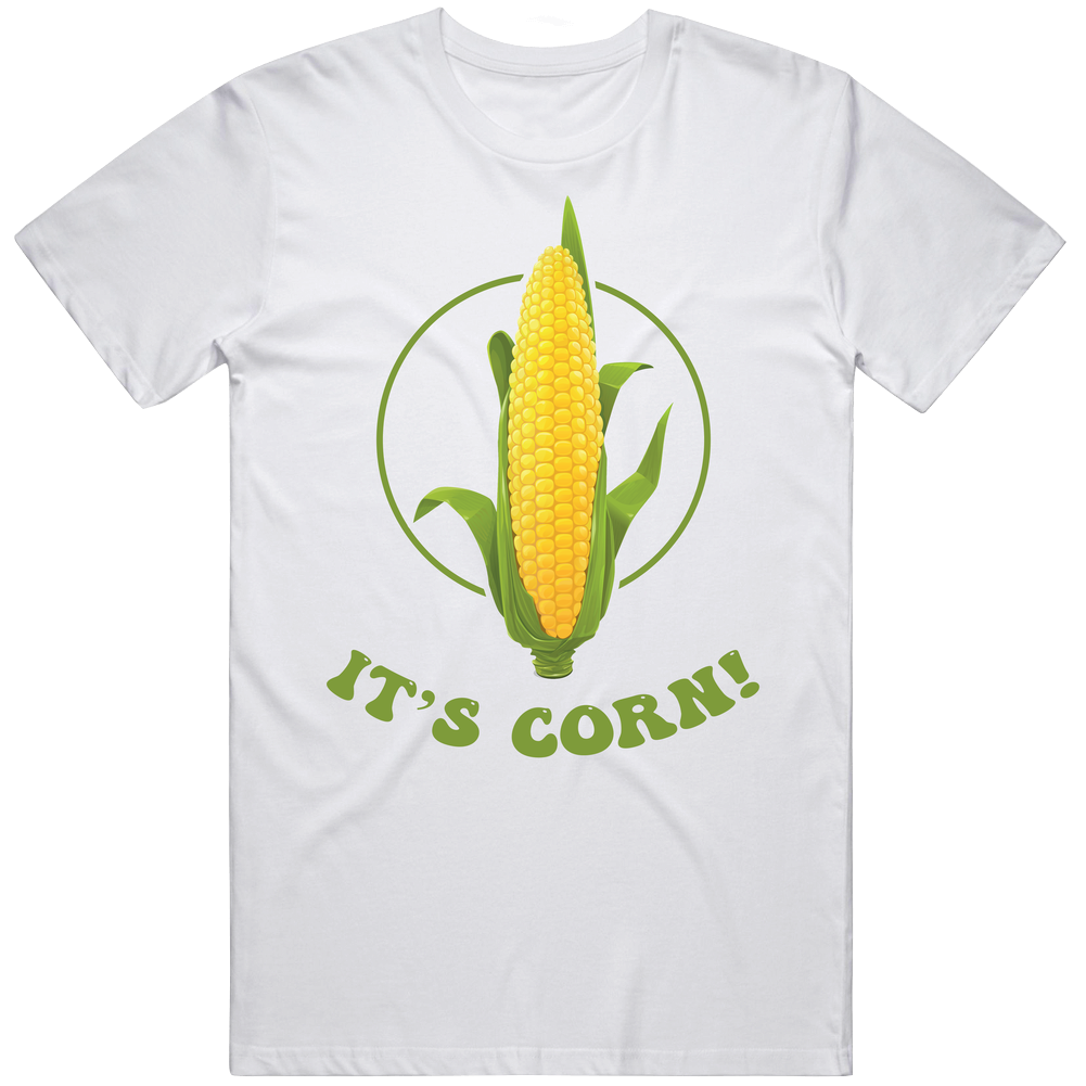 It's Corn Mens Cotton Tee T Shirt