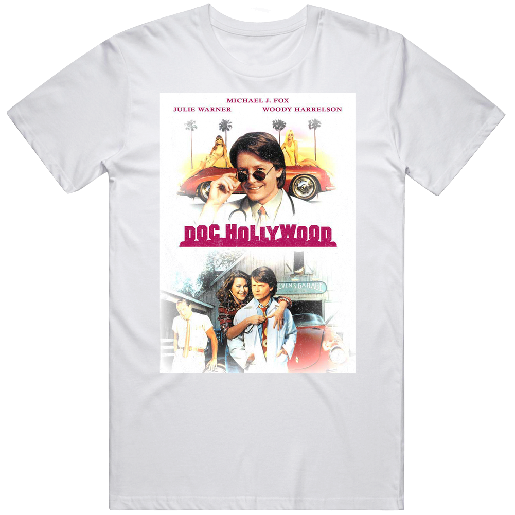 Doc Hollywood 90's Rom Com Movie Grunge Mens Cotton Tee T Shirt Doc Hollywood 90's Rom Com Movie Grunge Mens Cotton Tee T Shirt