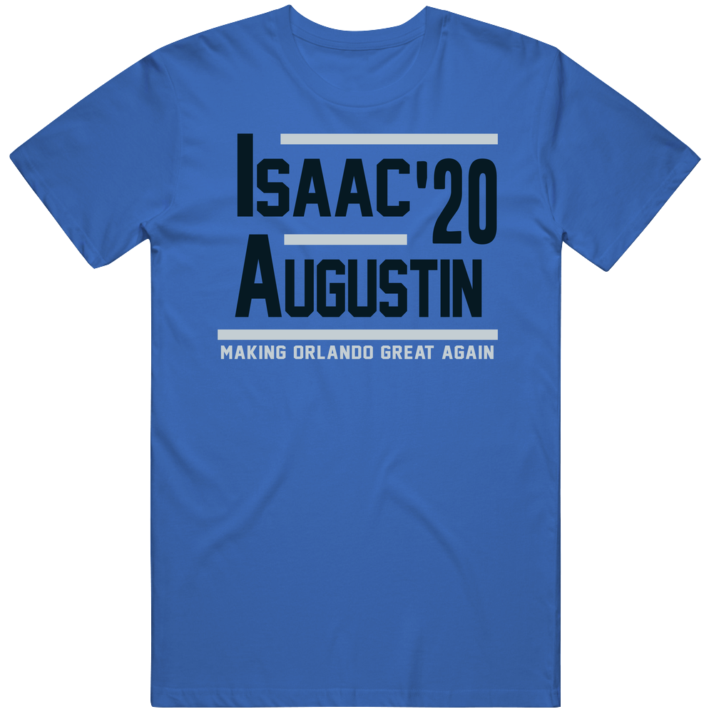 Jonathan Isaac Dj Augustin 2020 Making Orlando Great Again Basketball Fan Mens Cotton Tee T Shirt Jonathan Isaac Dj Augustin 2020 Making Orlando Great Again Basketball Fan Mens Cotton Tee T Shirt