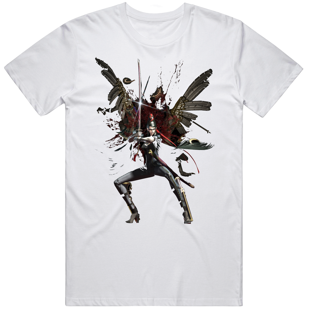 Bayonetta Video Game Mens Cotton Tee T Shirt
