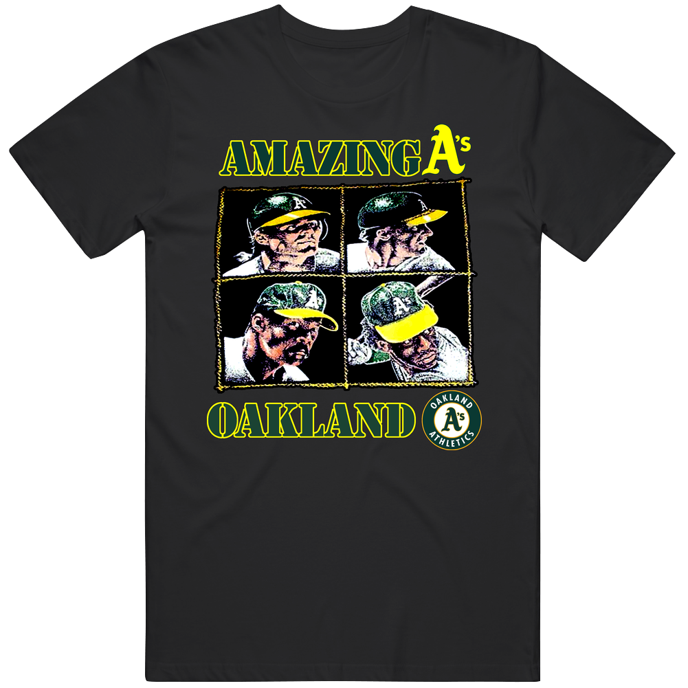Oakland Baseball Retro Champs Mens Cotton Tee T Shirt Oakland Baseball Retro Champs Mens Cotton Tee T Shirt