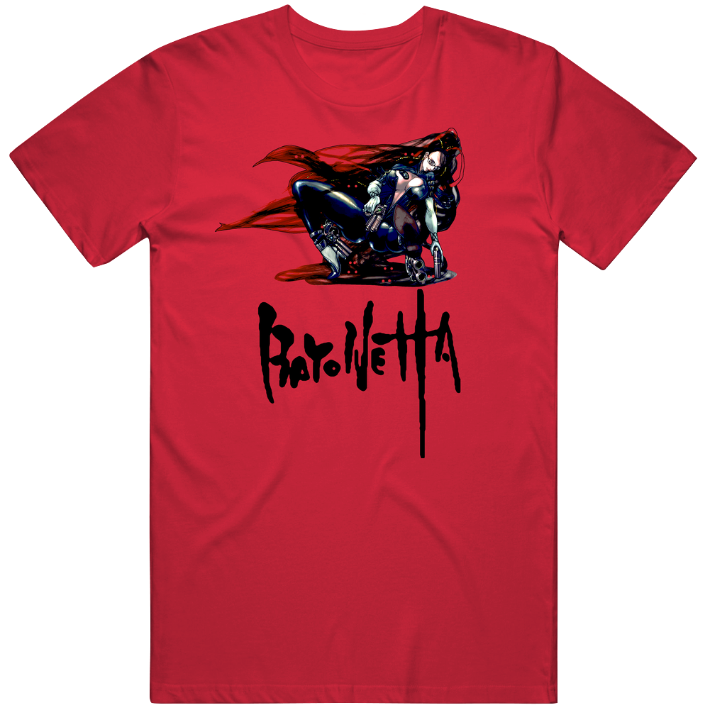 Bayonetta Action Video Game Mens Cotton Tee T Shirt Bayonetta Action Video Game Mens Cotton Tee T Shirt