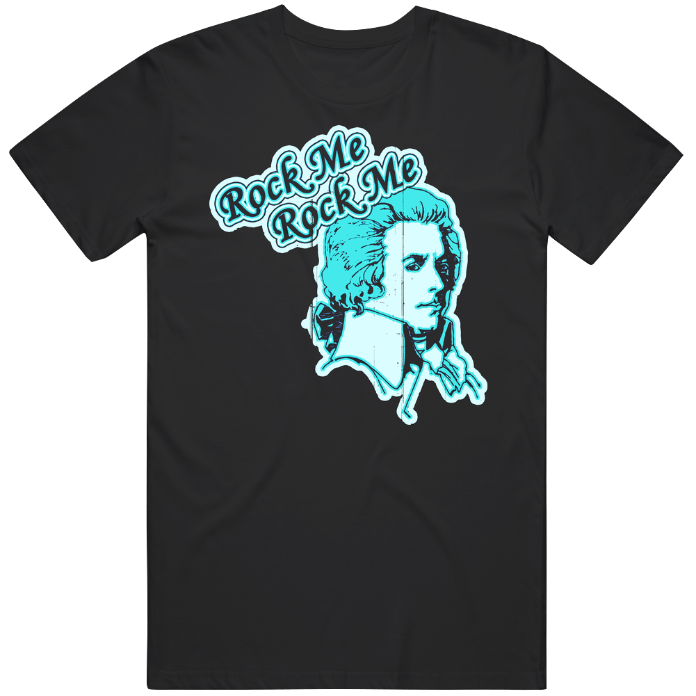Rock Me Amadeus Retro Music Mens Cotton Tee T Shirt