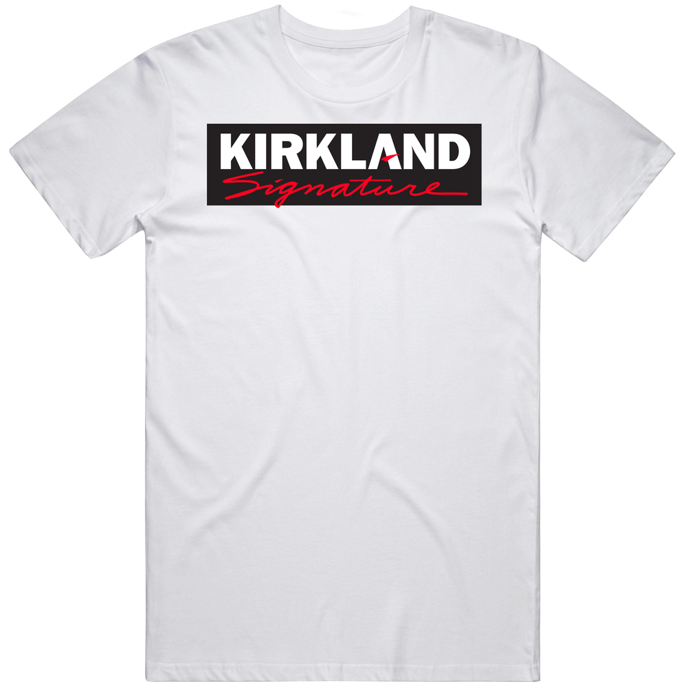 Kirkland Signature Toilet Paper Company Logo Mens Cotton Tee T Shirt