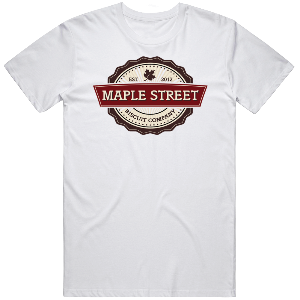 Maple Street Biscuit Company Frisco Texas Restaurant Mens Cotton Tee T Shirt Maple Street Biscuit Company Frisco Texas Restaurant Mens Cotton Tee T Shirt