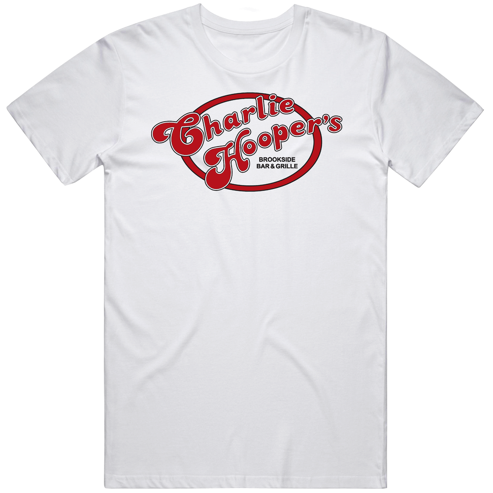 Charlie Hooper's Brookside Bar Overland Park Restaurant Mens Cotton Tee T Shirt Charlie Hooper's Brookside Bar Overland Park Restaurant Mens Cotton Tee T Shirt