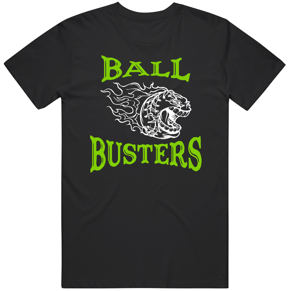 Ball Busters Flaming Baseball Sports Fan Mens Cotton Tee T Shirt Ball Busters Flaming Baseball Sports Fan Mens Cotton Tee T Shirt