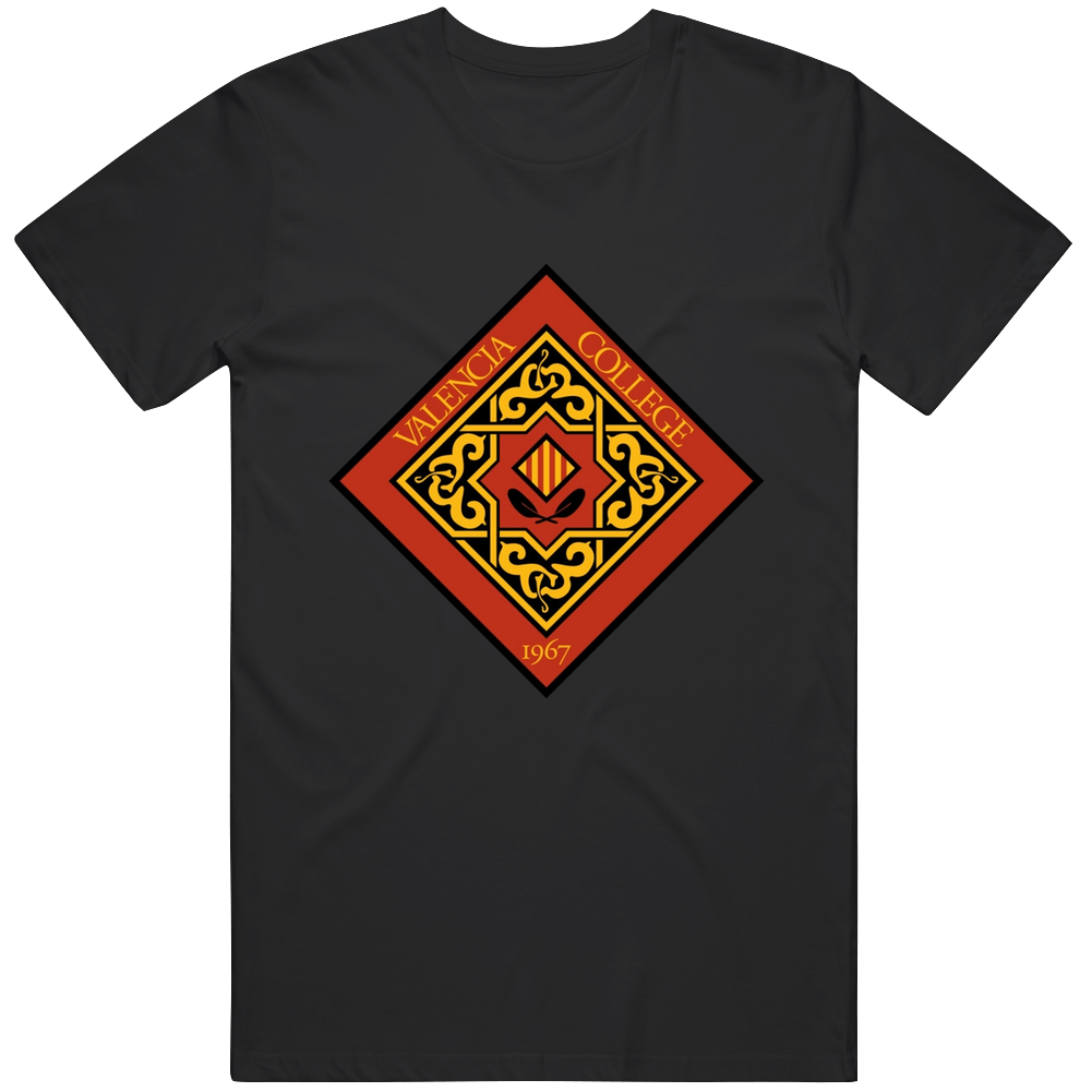 Valencia College Unisex Cotton Tee Classic Mens Cotton Tee T Shirt
