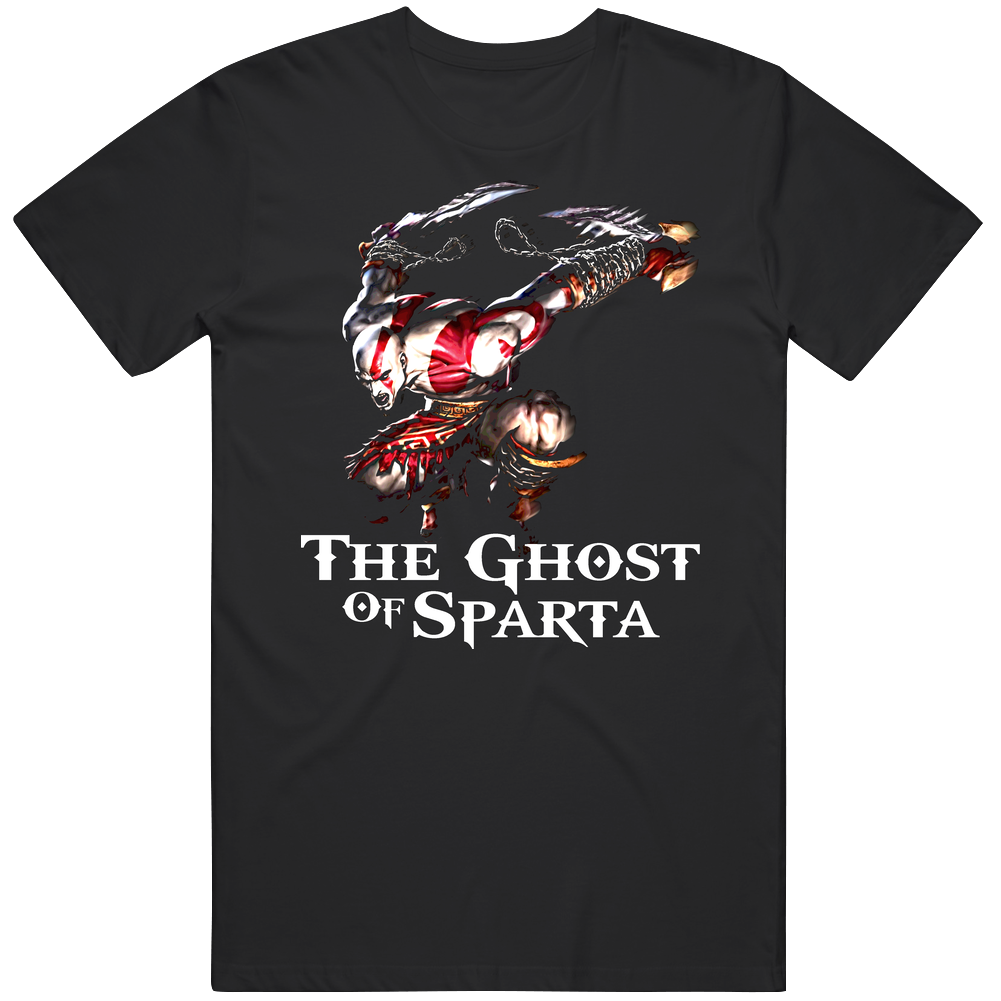 God Of War Kratos Video Game Mens Cotton Tee T Shirt God Of War Kratos Video Game Mens Cotton Tee T Shirt