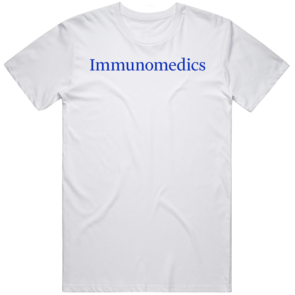 Immunomedics Inc Nasdaq Company Logo Employee Fan Mens Cotton Tee T Shirt