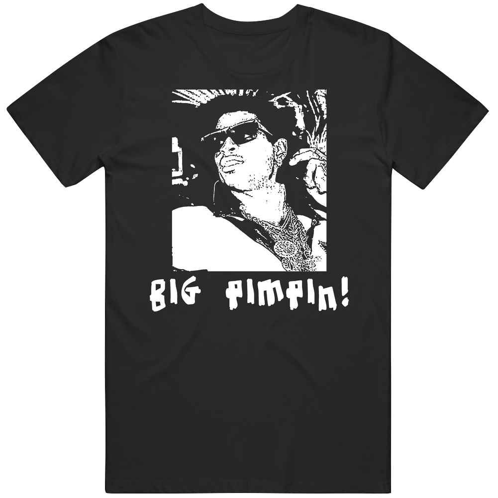 Deion Sanders Big Pimpin Mens Cotton Tee T Shirt Deion Sanders Big Pimpin Mens Cotton Tee T Shirt