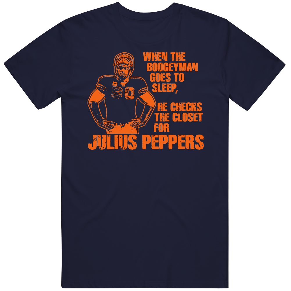 Julius Peppers Chicago Football Mens Cotton Tee T Shirt
