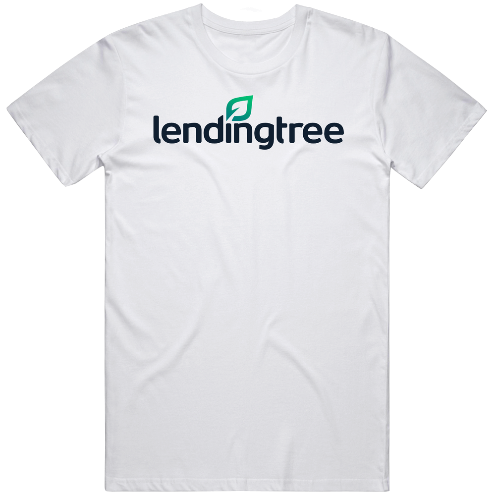 Lendingtree Inc Nasdaq Company Logo Employee Fan Mens Cotton Tee T Shirt Lendingtree Inc Nasdaq Company Logo Employee Fan Mens Cotton Tee T Shirt