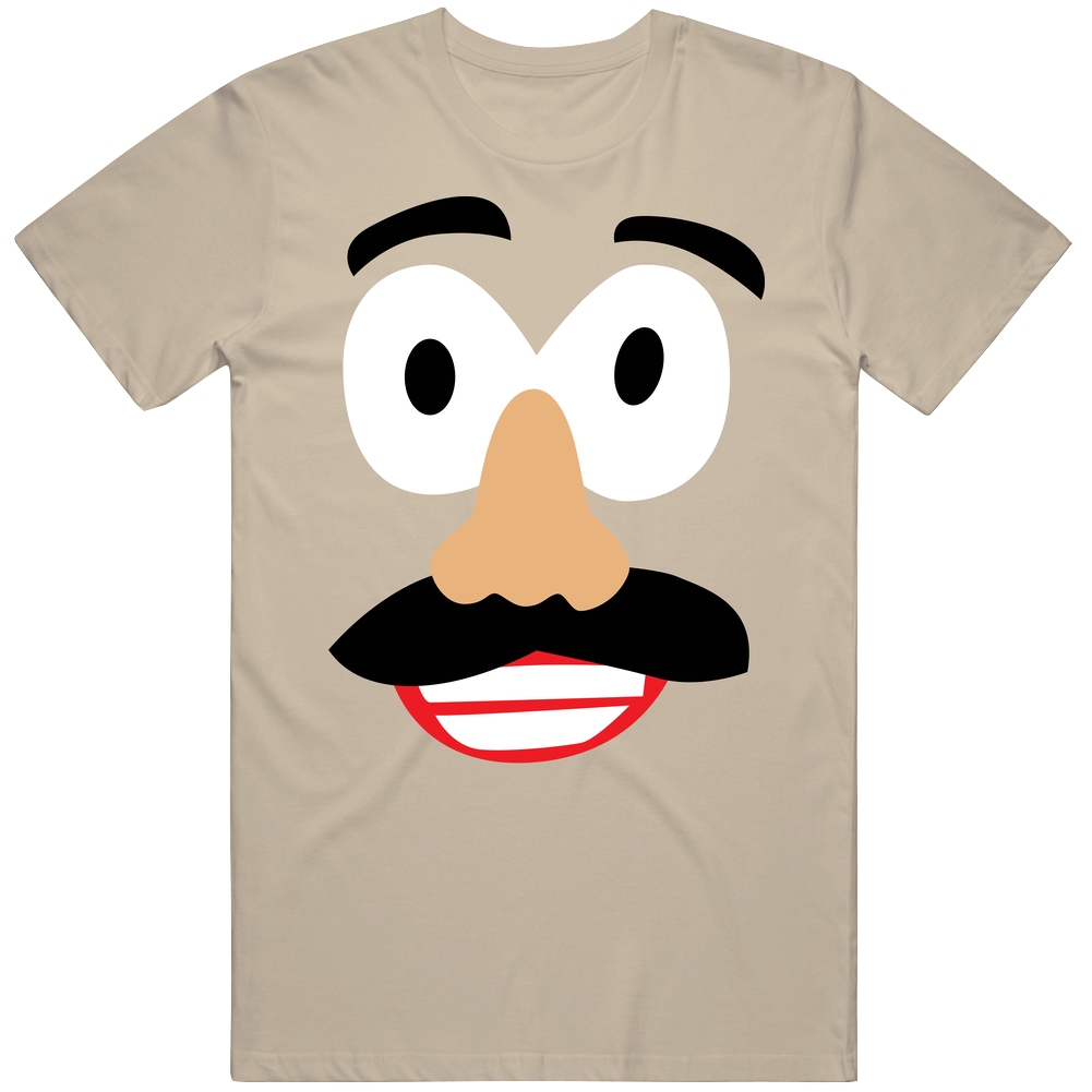 Mr Potato Head Big Face Halloween Couples Friends Paired Mens Cotton Tee T Shirt
