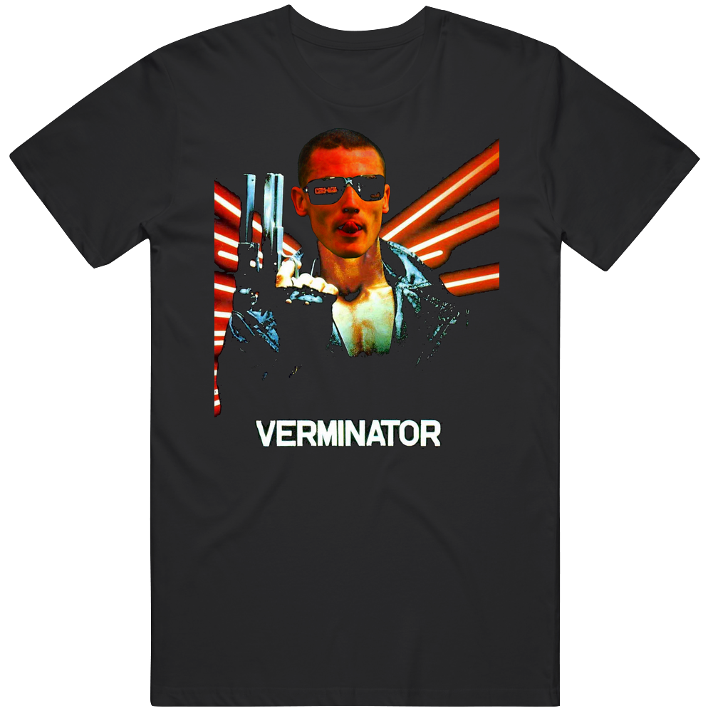 Vermaelen Soccer Parody Verminator Funny Mens Cotton Tee T Shirt Vermaelen Soccer Parody Verminator Funny Mens Cotton Tee T Shirt