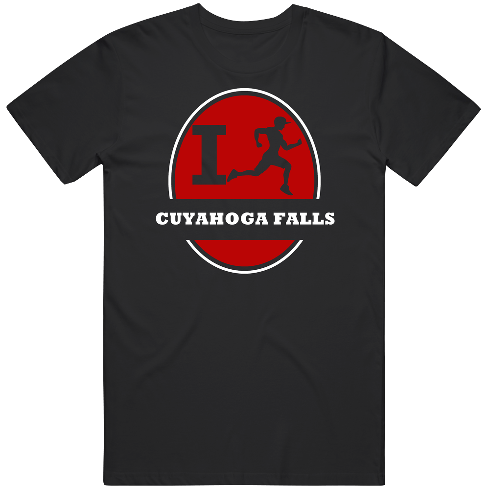 I Run Cuyahoga Falls Jogging Running Mens Cotton Tee T Shirt