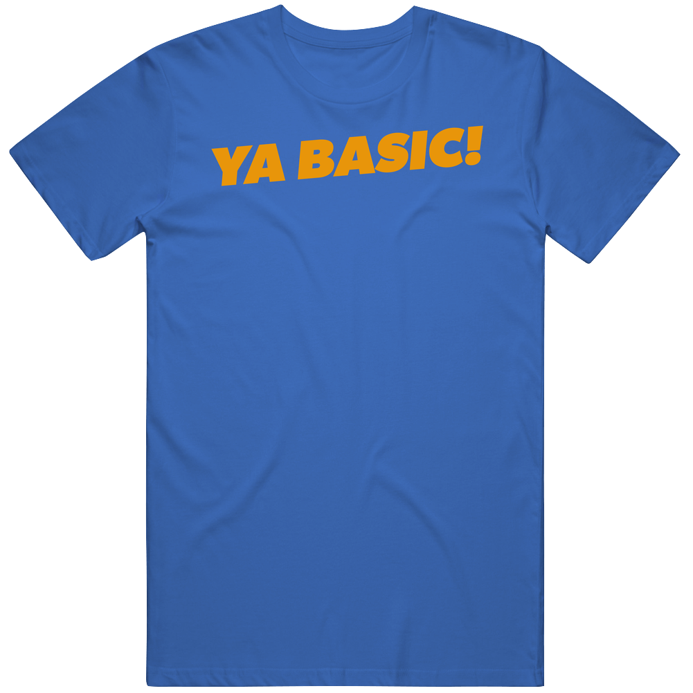 Ya Basic The Good Place Funny Tv Mens Cotton Tee T Shirt Ya Basic The Good Place Funny Tv Mens Cotton Tee T Shirt
