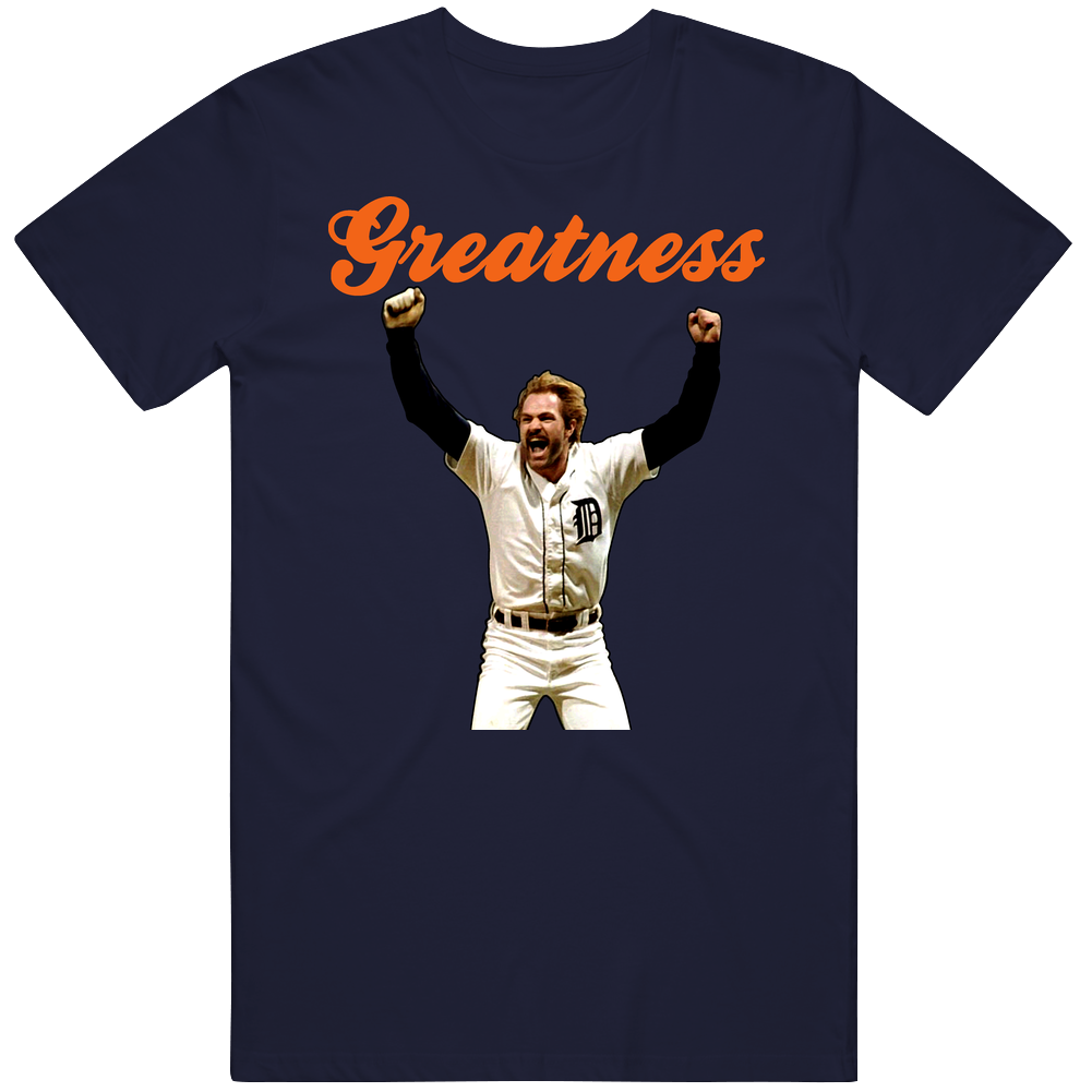 Kirk Gibson Detroit 1984 World Series Mens Cotton Tee T Shirt Kirk Gibson Detroit 1984 World Series Mens Cotton Tee T Shirt