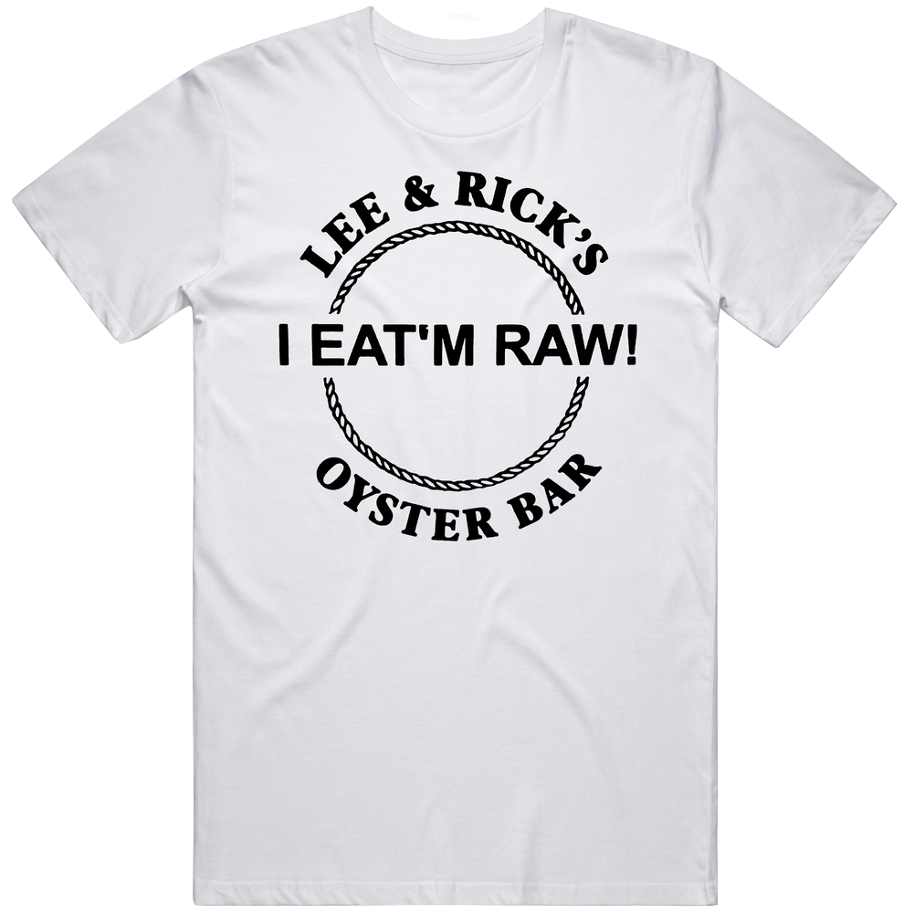 Lee And Rick's Oyster Bar Popular Orlando Restaurant Foodie Mens Cotton Tee T Shirt Lee And Rick's Oyster Bar Popular Orlando Restaurant Foodie Mens Cotton Tee T Shirt