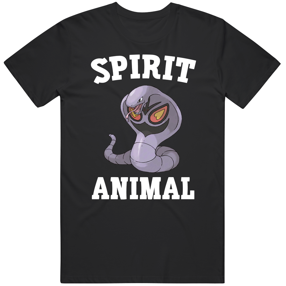 Arbok Is My Spirit Animal Cool Mens Cotton Tee T Shirt