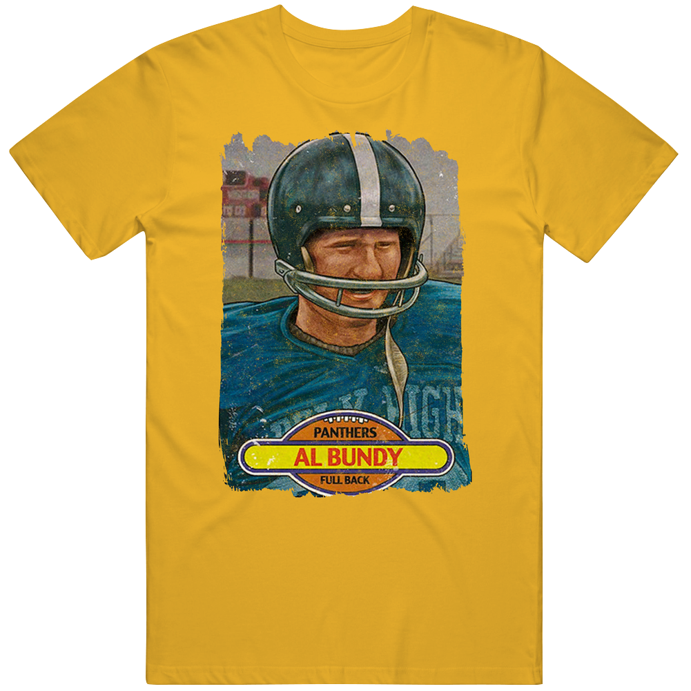 Al Bundy Full Back Football Card Grunge Mens Cotton Tee T Shirt