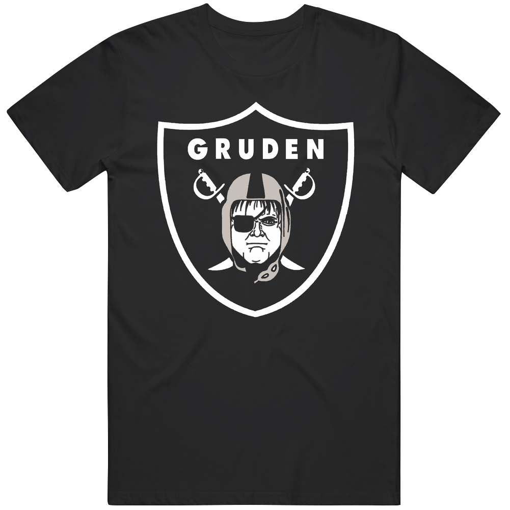 John Gruden Oakland Coach Chucky Mockup Funny Logo Football Mens Cotton Tee T Shirt