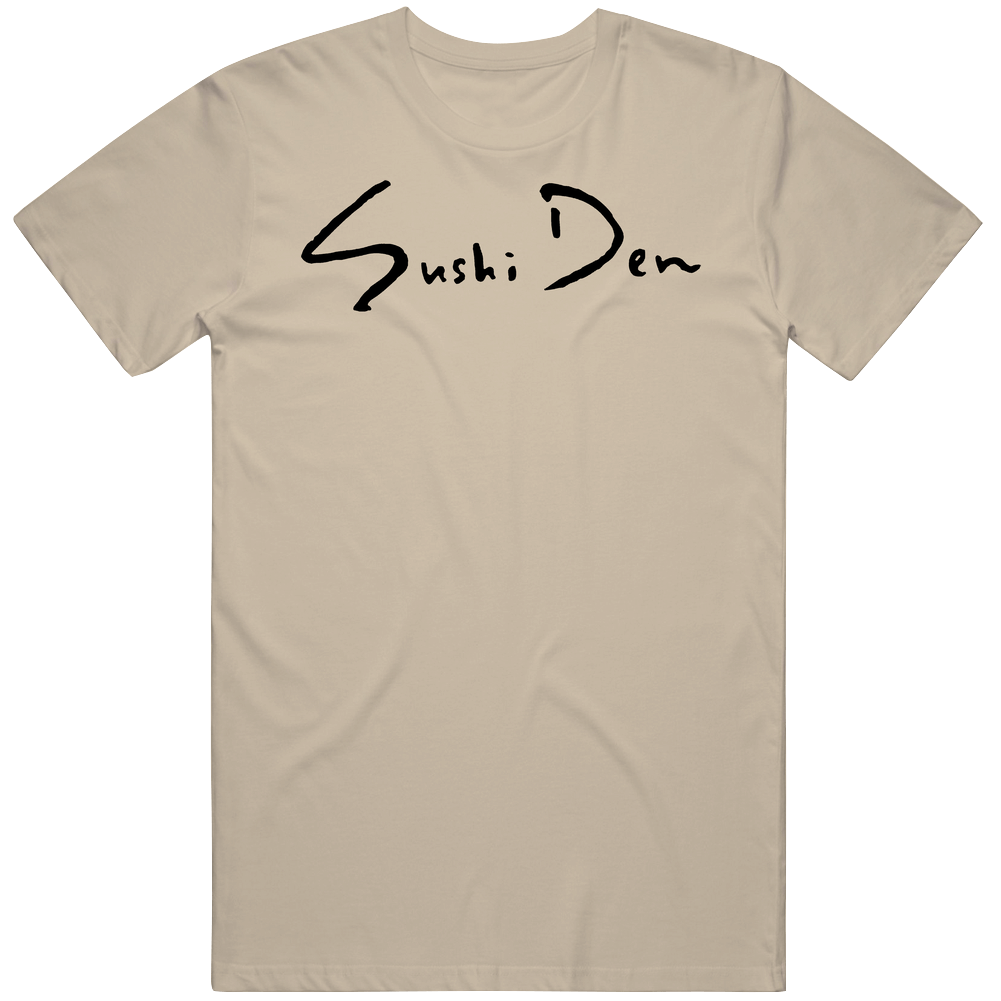 Sushi Den Denver Colorado Top Restaurants Food Fan Lover Foodie Mens Cotton Tee T Shirt