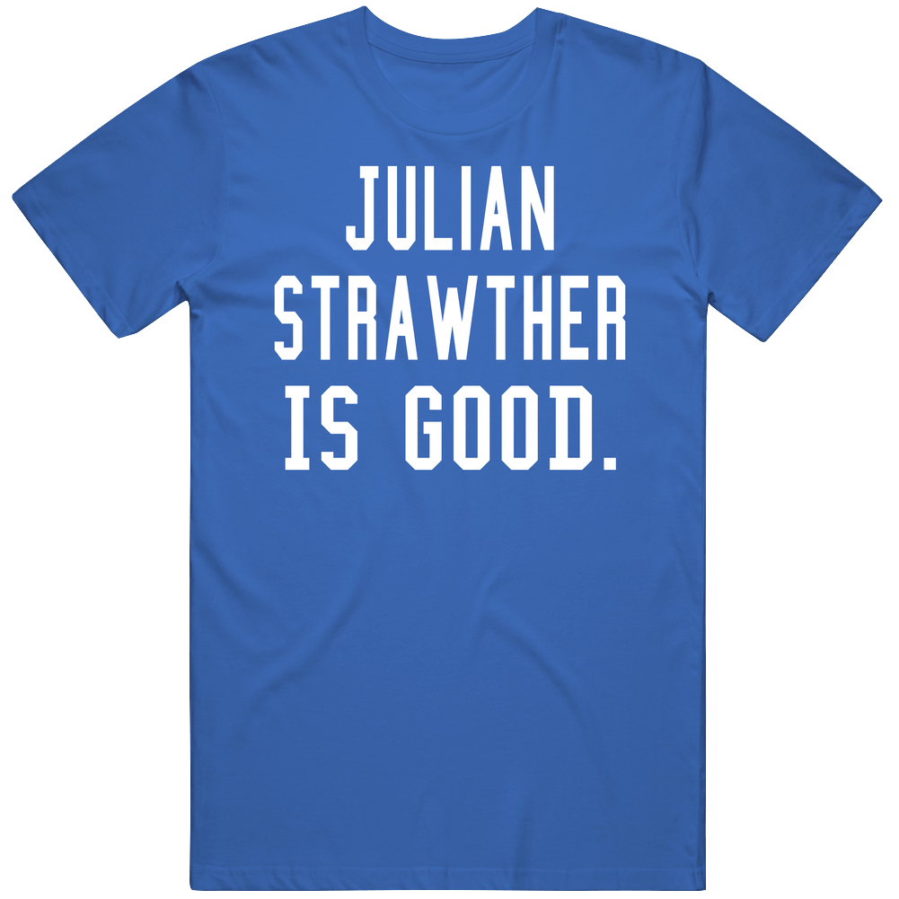 Julian Strawther Is Good Mens Cotton Tee T Shirt