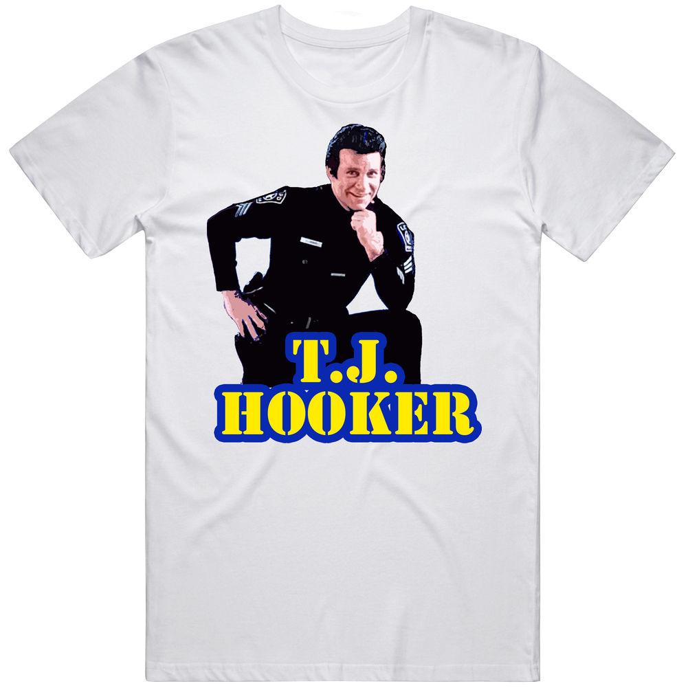 Tj Hooker Tv Show Mens Cotton Tee T Shirt Tj Hooker Tv Show Mens Cotton Tee T Shirt