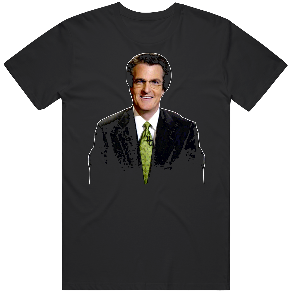 Mel Kiper Jr Football Draft Guru Front Mens Cotton Tee T Shirt Mel Kiper Jr Football Draft Guru Front Mens Cotton Tee T Shirt