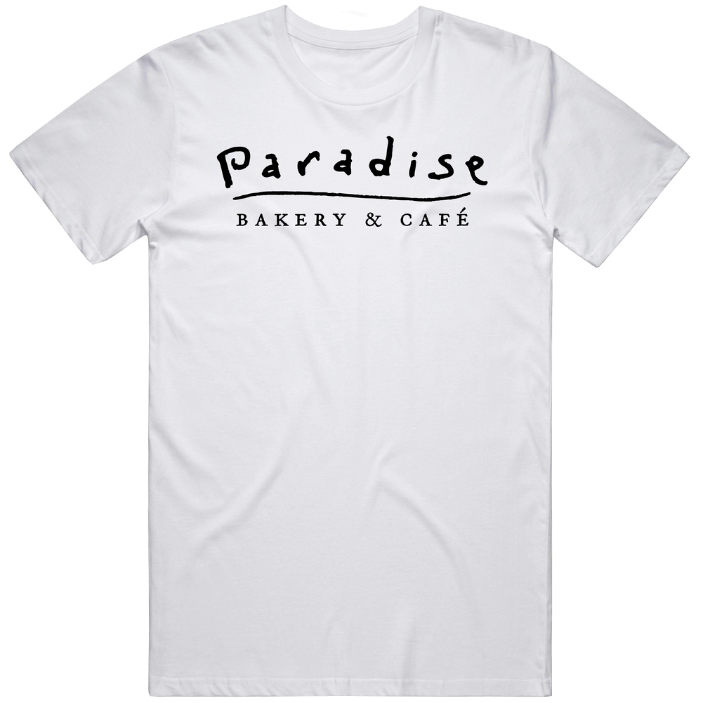 Paradise Bakery And Cafe Mens Cotton Tee T Shirt Paradise Bakery And Cafe Mens Cotton Tee T Shirt