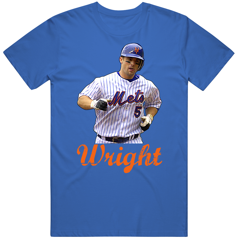 David Wright New York Mens Cotton Tee T Shirt David Wright New York Mens Cotton Tee T Shirt
