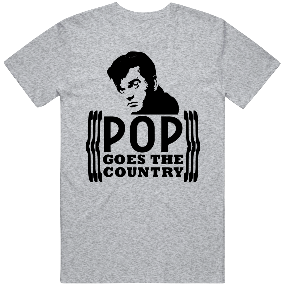 Pop Goes The Country Classic Mens Cotton Tee T Shirt Pop Goes The Country Classic Mens Cotton Tee T Shirt