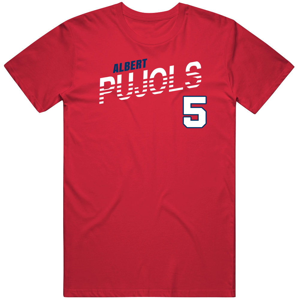 Albert Pujols 5 Favorite Player Los Angeles A Baseball Fan Mens Cotton Tee T Shirt Albert Pujols 5 Favorite Player Los Angeles A Baseball Fan Mens Cotton Tee T Shirt