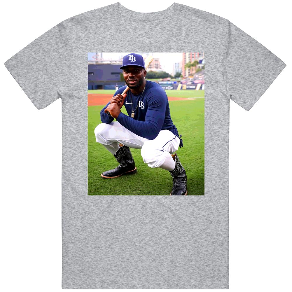Randy Arozarena Lucky Cowboy Boots Tampa Bay Baseball Fan Mens Cotton Tee T Shirt Randy Arozarena Lucky Cowboy Boots Tampa Bay Baseball Fan Mens Cotton Tee T Shirt