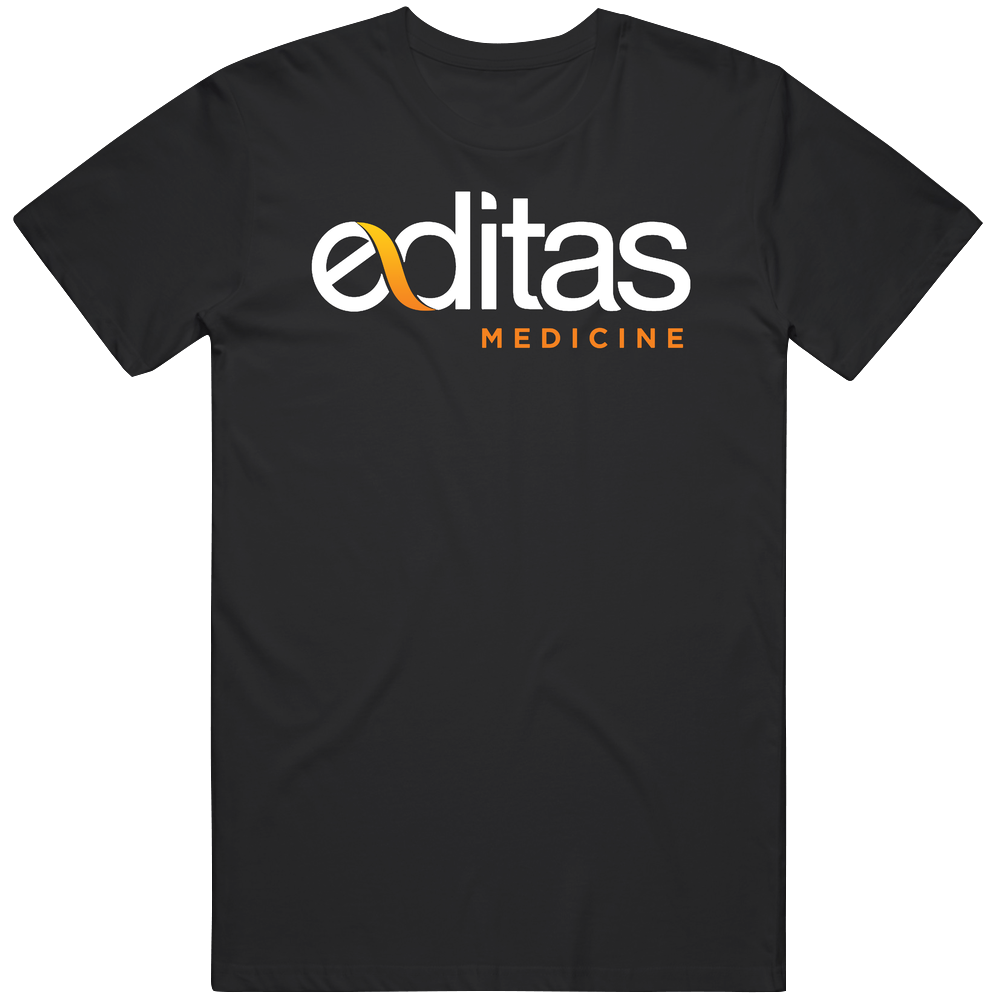 Editas Medicine Inc Nasdaq Company Logo Employee Mens Cotton Tee T Shirt Editas Medicine Inc Nasdaq Company Logo Employee Mens Cotton Tee T Shirt