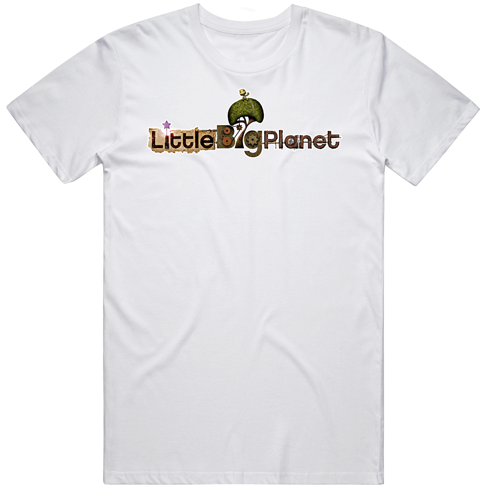 Little Big Planet Kids Ps3 Video Game Mens Cotton Tee T Shirt