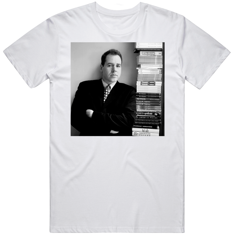Bret Easton Ellis Most Controversial Writer Author Novels Book Worm Nerd Reading Fan Mens Cotton Tee T Shirt