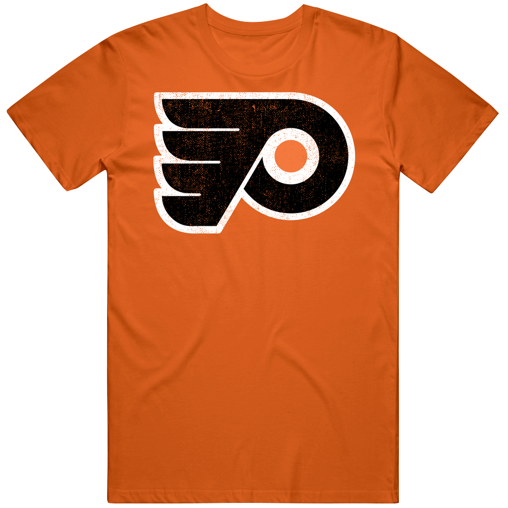 Philadelphia Hockey Logo The Goldbergs Retro 80s Tv Show Character Fan Distressed Look Mens Cotton Tee T Shirt Philadelphia Hockey Logo The Goldbergs Retro 80s Tv Show Character Fan Distressed Look Mens Cotton Tee T Shirt