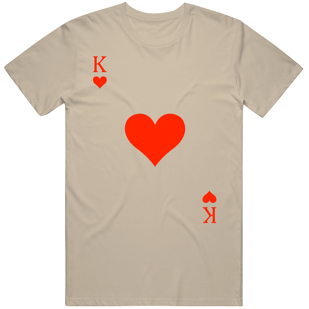 King Of Hearts Halloween Costume Mens Cotton Tee T Shirt