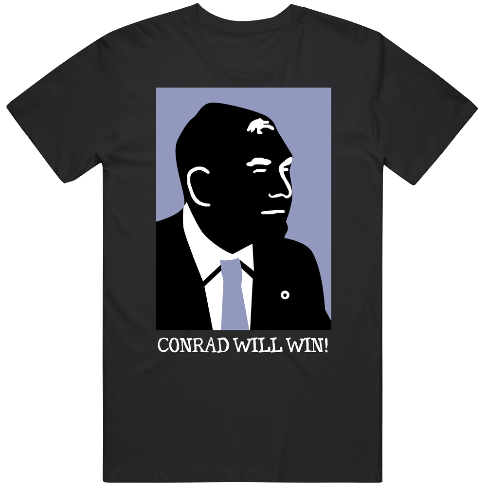 Conrad Black Will Win Mens Cotton Tee T Shirt