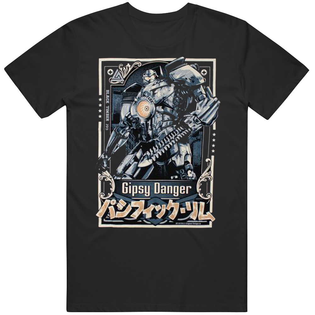 Pacific Rim Gipsy Danger Mens Cotton Tee T Shirt