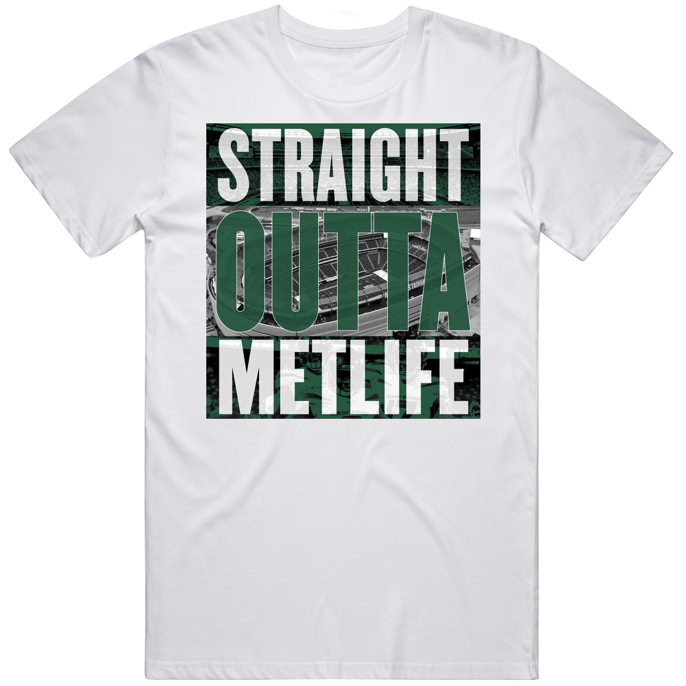 New York Metlife Stadium Straight Outta Stadium Football Fan Mens Cotton Tee T Shirt New York Metlife Stadium Straight Outta Stadium Football Fan Mens Cotton Tee T Shirt