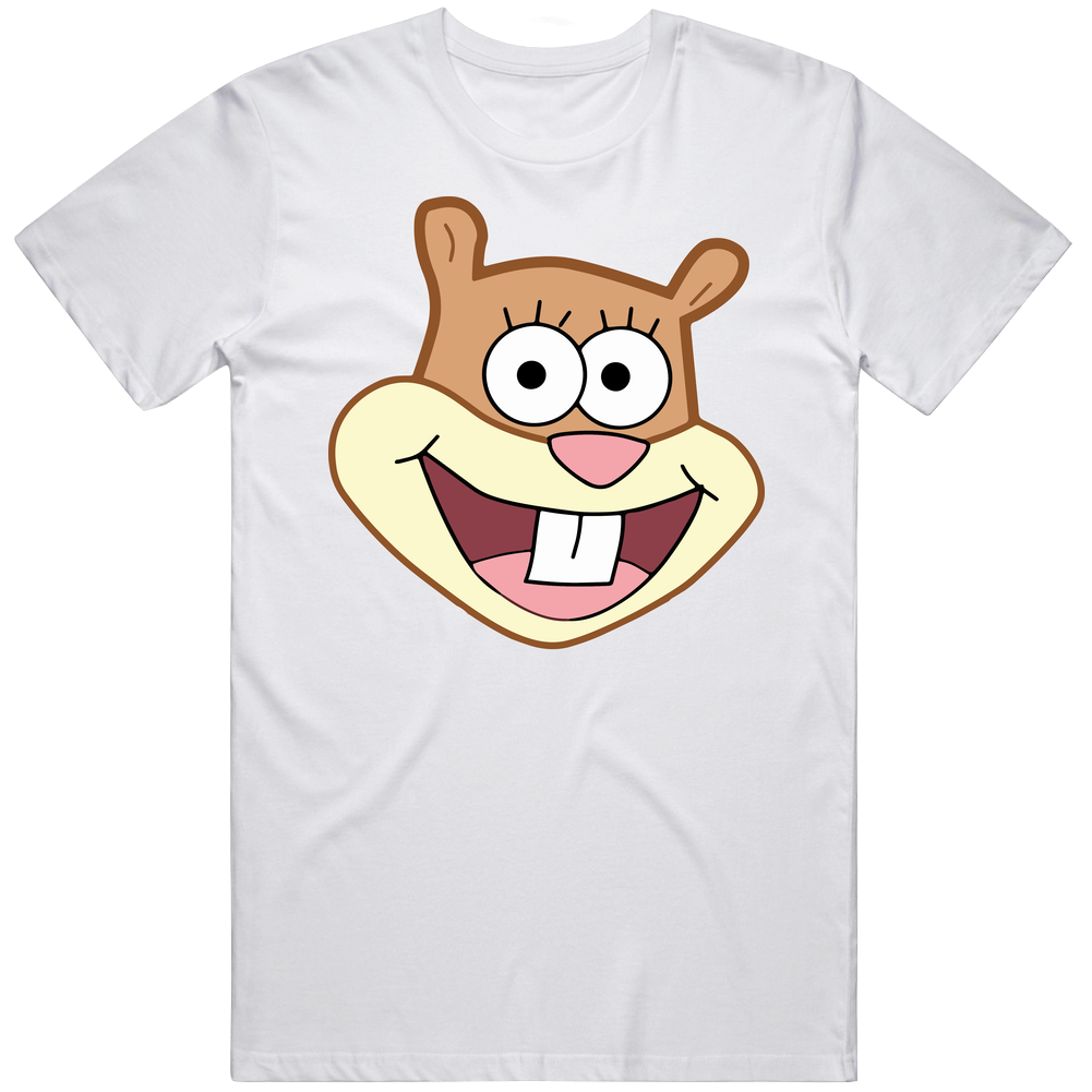 Sandy Squirrel Spongebob Squaremants Big Head Halloween Costume Mens Cotton Tee T Shirt
