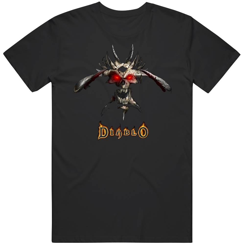 Cool Diablo Video Game Movie Mens Cotton Tee T Shirt