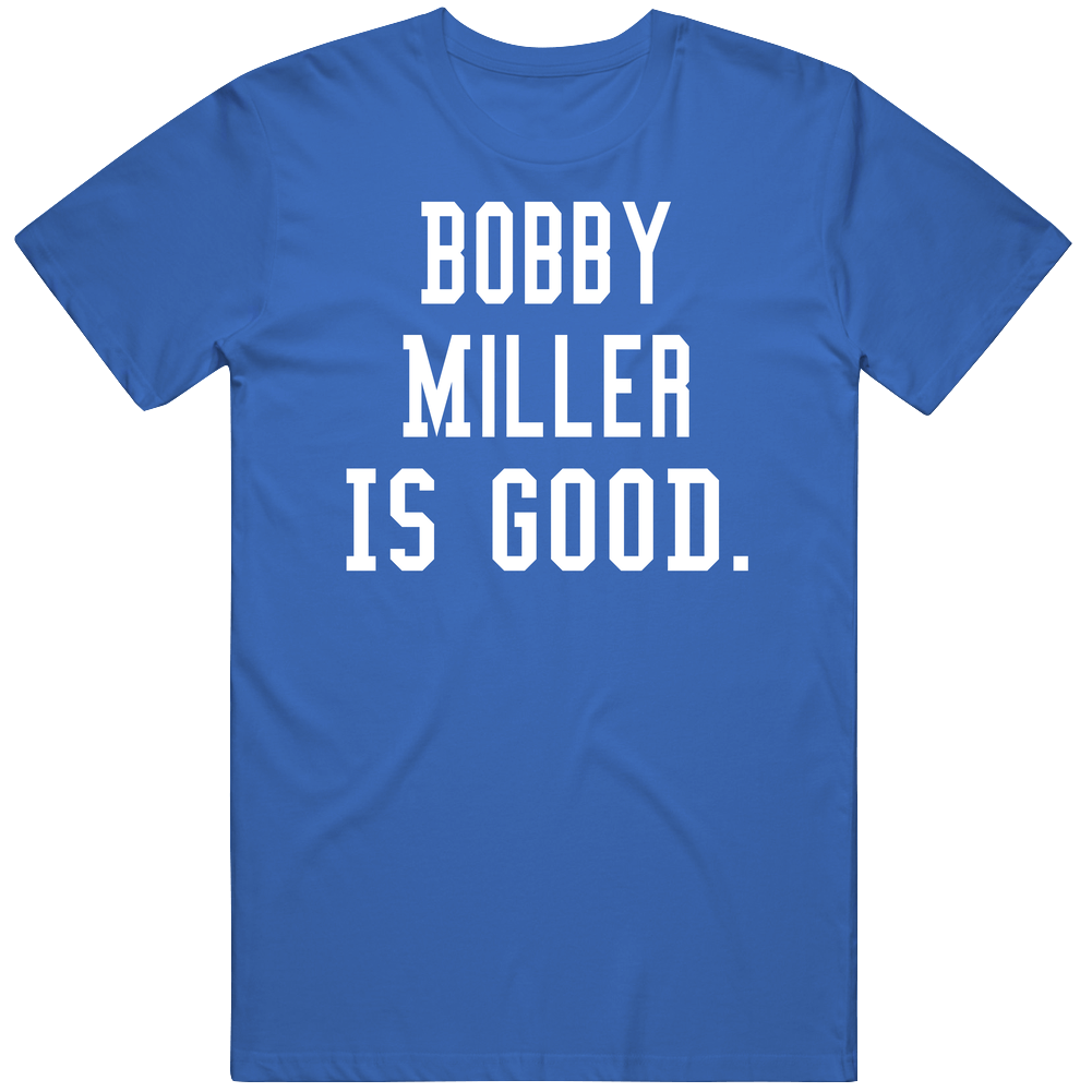 Bobby Miller Is Good Mens Cotton Tee T Shirt Bobby Miller Is Good Mens Cotton Tee T Shirt