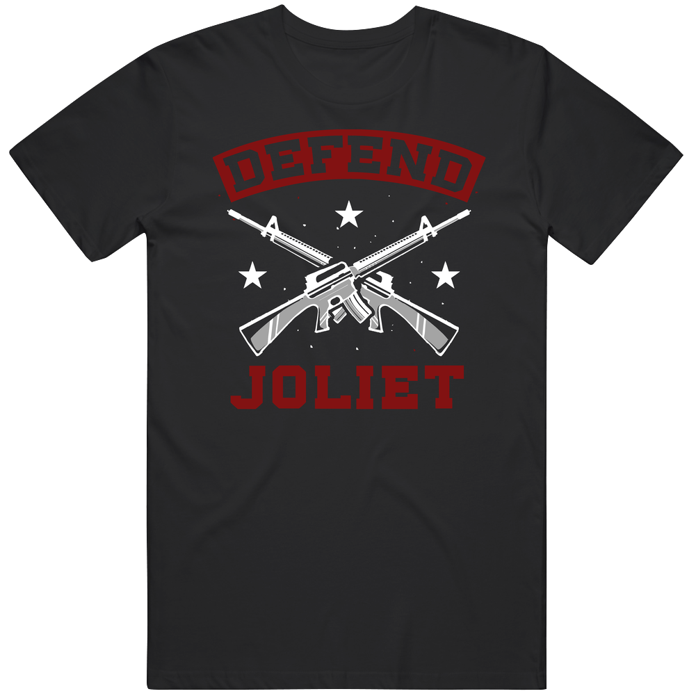 Defend Joliet Strength Pride Mens Cotton Tee T Shirt Defend Joliet Strength Pride Mens Cotton Tee T Shirt