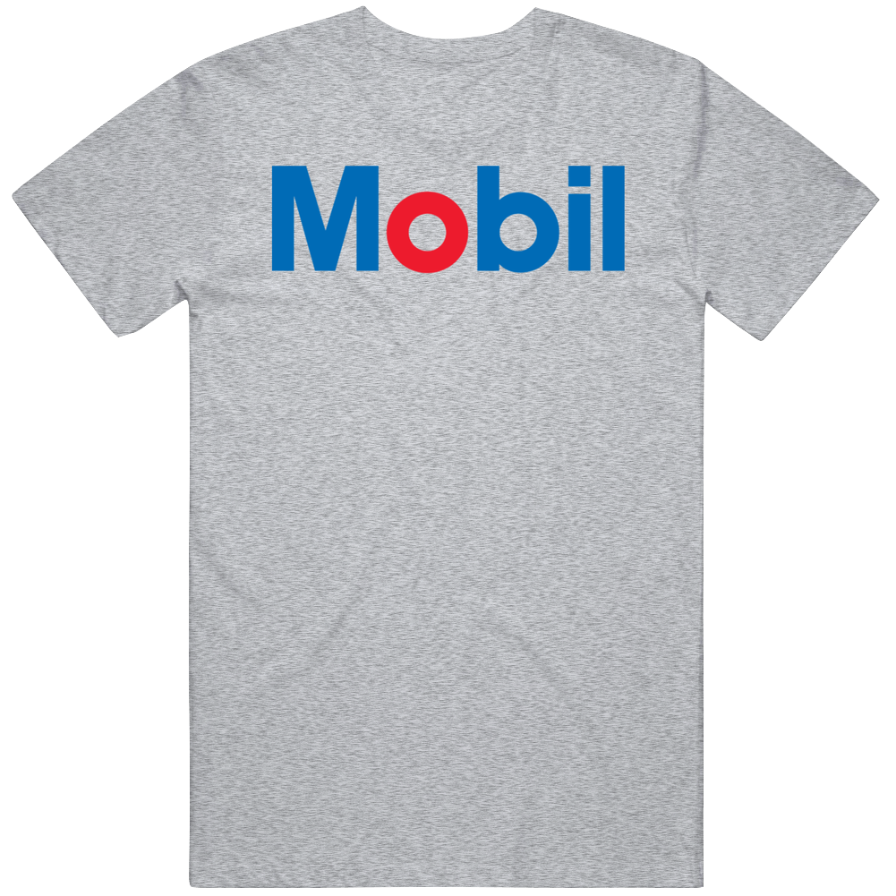 Mobil Company Mens Cotton Tee T Shirt