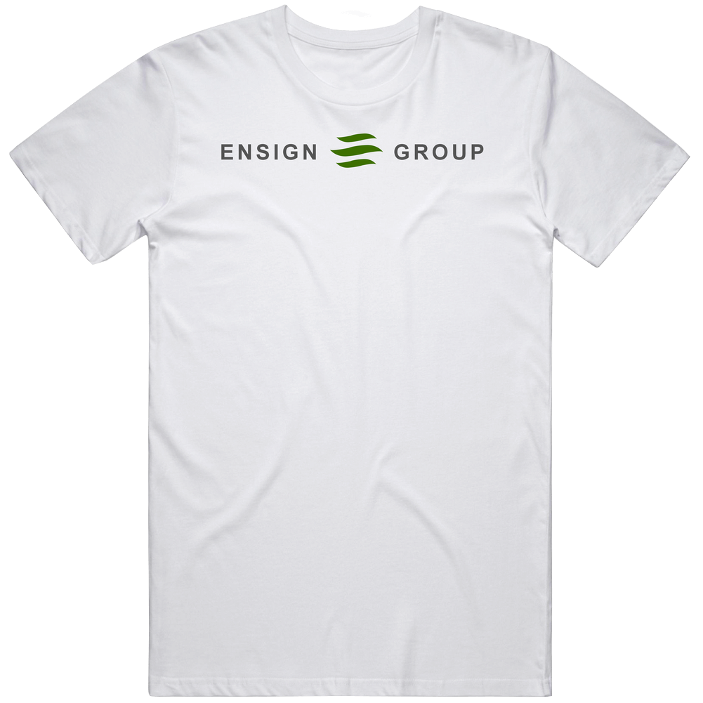 The Ensign Group Inc Nasdaq Company Logo Employee Fan Mens Cotton Tee T Shirt