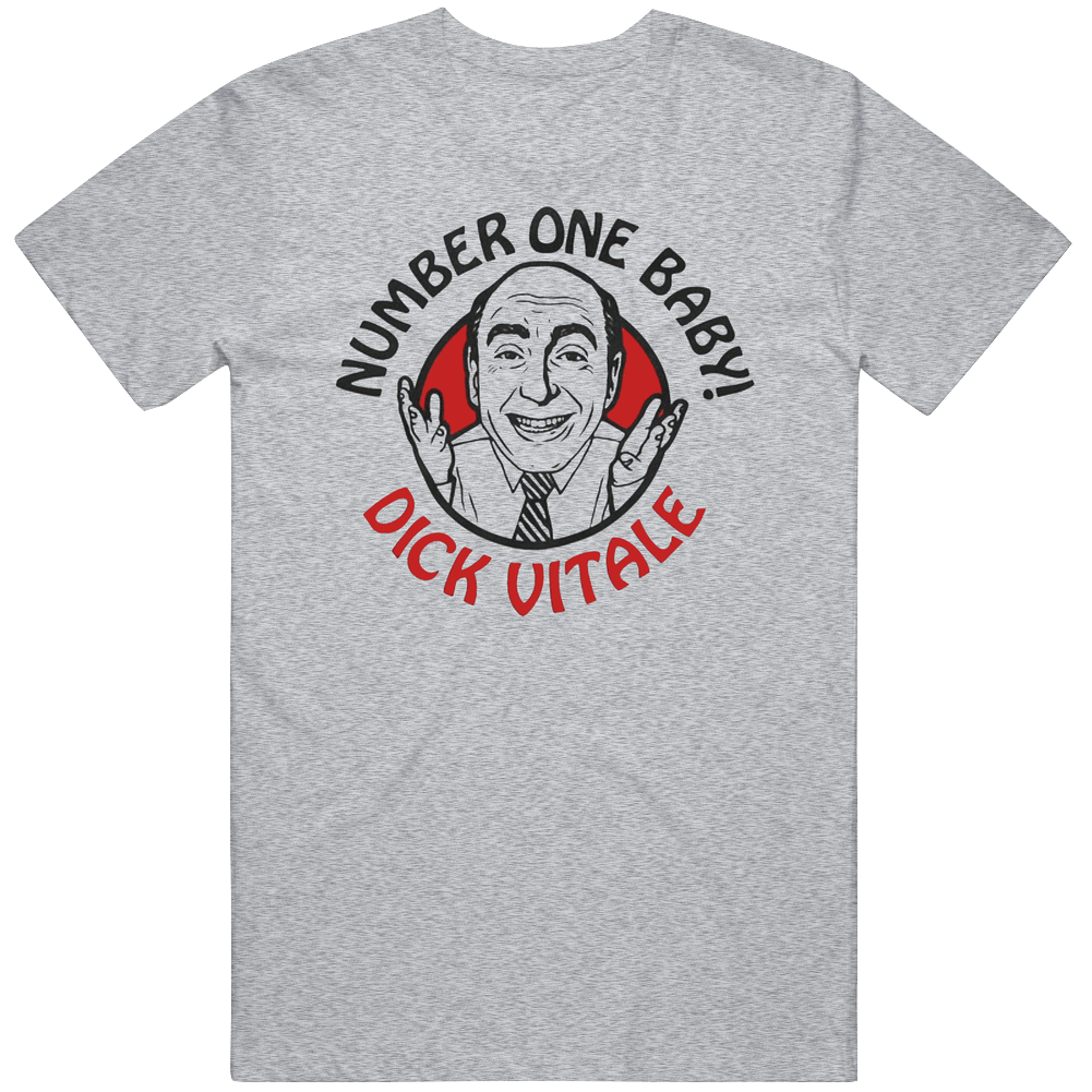 Dick Vitale Dickie V Number One Baby Sportscaster Basketball Mens Cotton Tee T Shirt